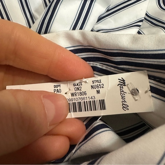 Madewell straight-Hem Shirt - Picture 5 of 5